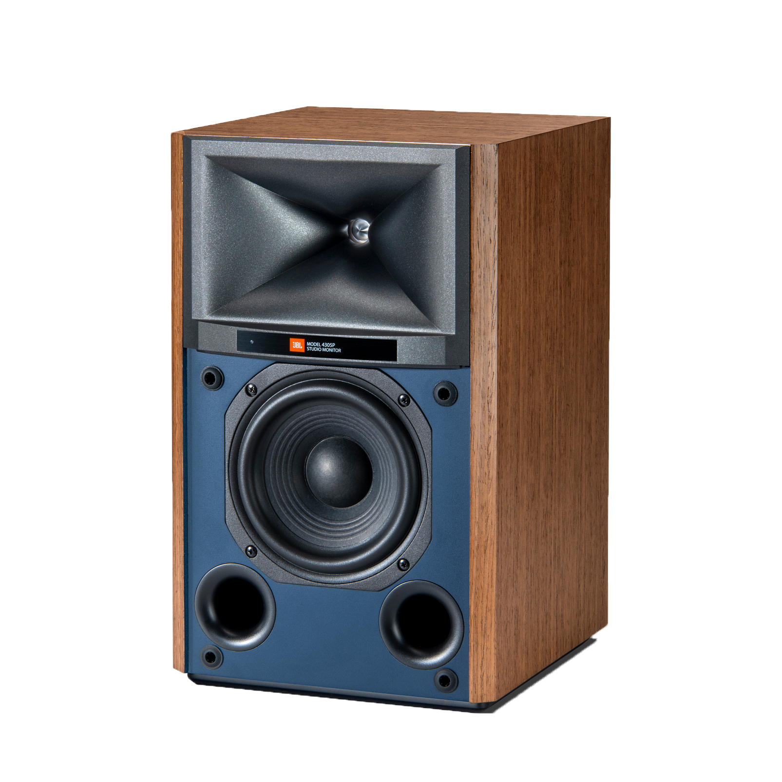 4305P Studio Monitor - Natural Walnut - Powered Bookshelf Loudspeaker System - Detailshot 11